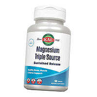 Магний с Витамином Б6 KAL Magnesium Triple Source 100 таблеток