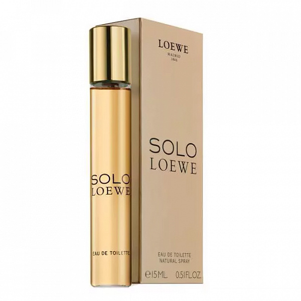 Туалетная вода Loewe Solo Loewe для мужчин - edt 15 ml mini - фото 1 - id-p2066166602