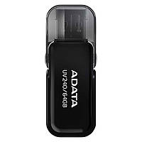 Flash A-DATA USB 2.0 AUV 240 64Gb Black