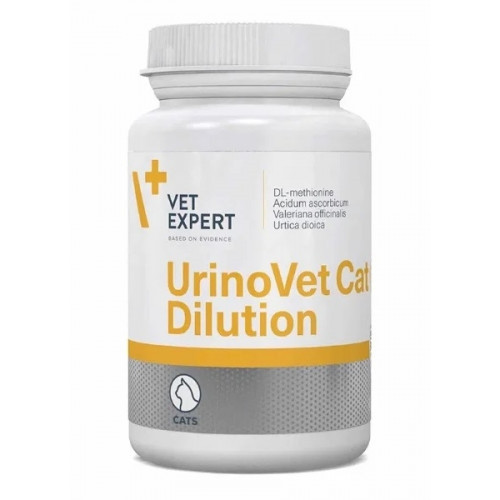 UrinoVet Cat Dilution (Урінаветкет) Для підтримки та відновлення функцій сечової системи кішок 45 капс.