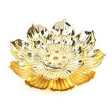 Казало куральник для пахощів, тримач для паличок, тарілка. Бронза. Золото, фото 3