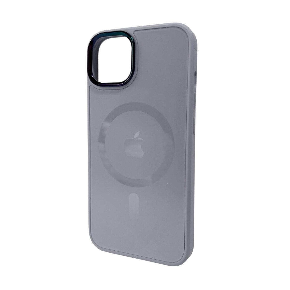Чохол для смартфона AG Glass Sapphire MagSafe Logo for Apple iPhone 14 Grey