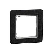 Рамка 1-пост Камінь Sedna Elements