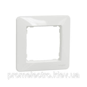 Рамка 1-пост Білий Sedna Design