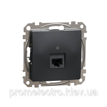 Один роз RJ45 CAT5E UTP Чор Sedna Design