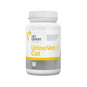UrinoVet Cat (УріноВет Кет), для підтримки сечовидільної функції у котів, 45 капс.