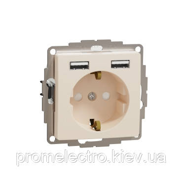Роз з/з + USB Бежевий Sedna Design, фото 1