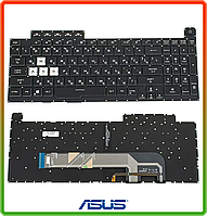 Клавиатура для ASUS FA506, FX506 series (rus, black, RGB подсветка клавиш)