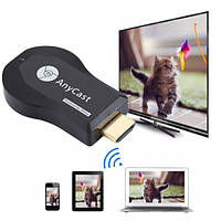 Медіаплеєр ресивер AnyCast M9 Plus для телевізорів та проекторів HDMI TV Stick з Wi-Fi модулем PLC