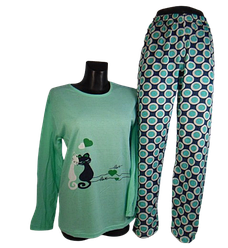 Жіноча піжама Ruym 1524 L зелена