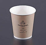 Стакани паперові Huhtamaki SP9 Future Smart 250 мл 80 шт, фото 3