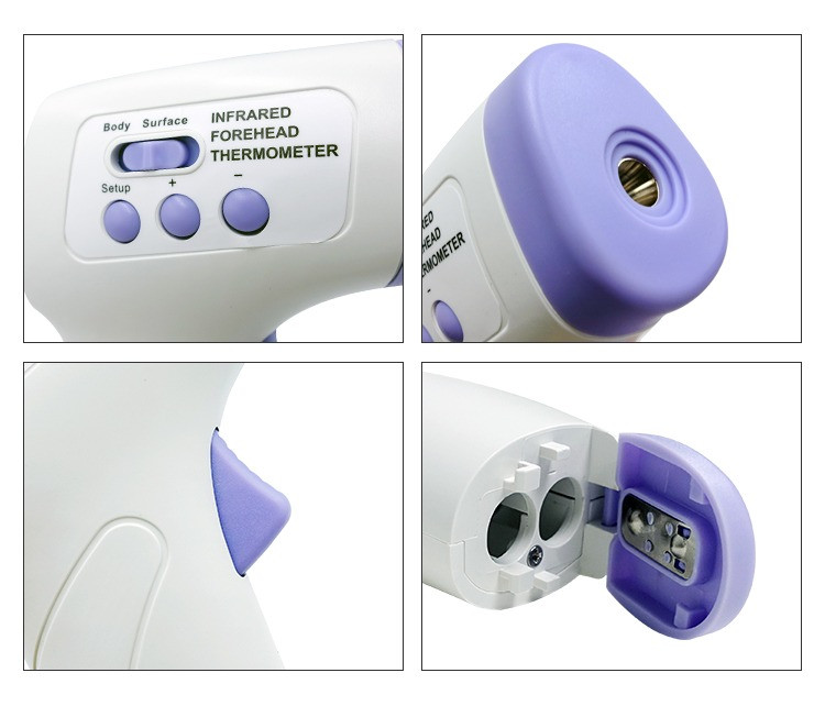 Бесконтактный медицинский инфракрасный термометр градусник пирометр Mokarway HT-801 +Фитнес браслет PLC - фото 10 - id-p2066197930