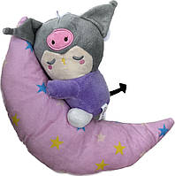 М'яка іграшка "Тваринка на рожевому місяці", 26 см