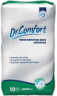 Одноразові пелюшки Dr.Comfort 60х60 см (10 шт)