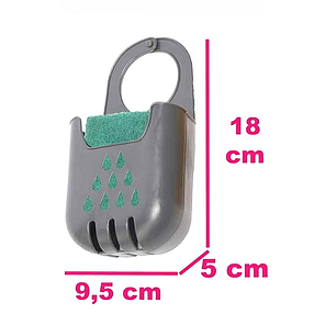 Тримач для мочалок, губок Titiz plastik еластичний пластик GP 324/125 Графіт, фото 3