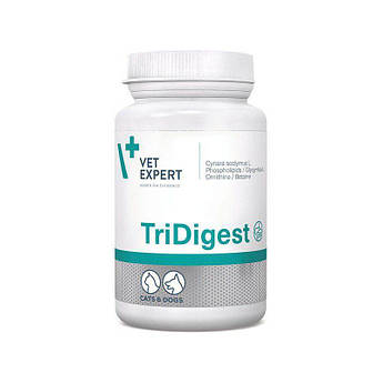 Vet Expert TriDigest (Тридігест) для підтримки здоров'я травлення, для собак та котів 40 табл.