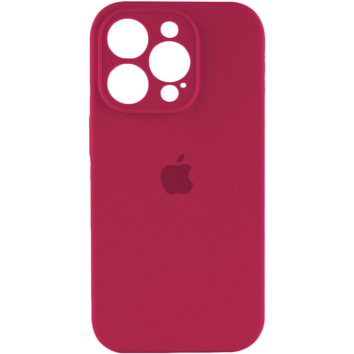 Чохол для смартфона Silicone Full Case AA Camera Protect for Apple iPhone 14 Pro 35,Maroon