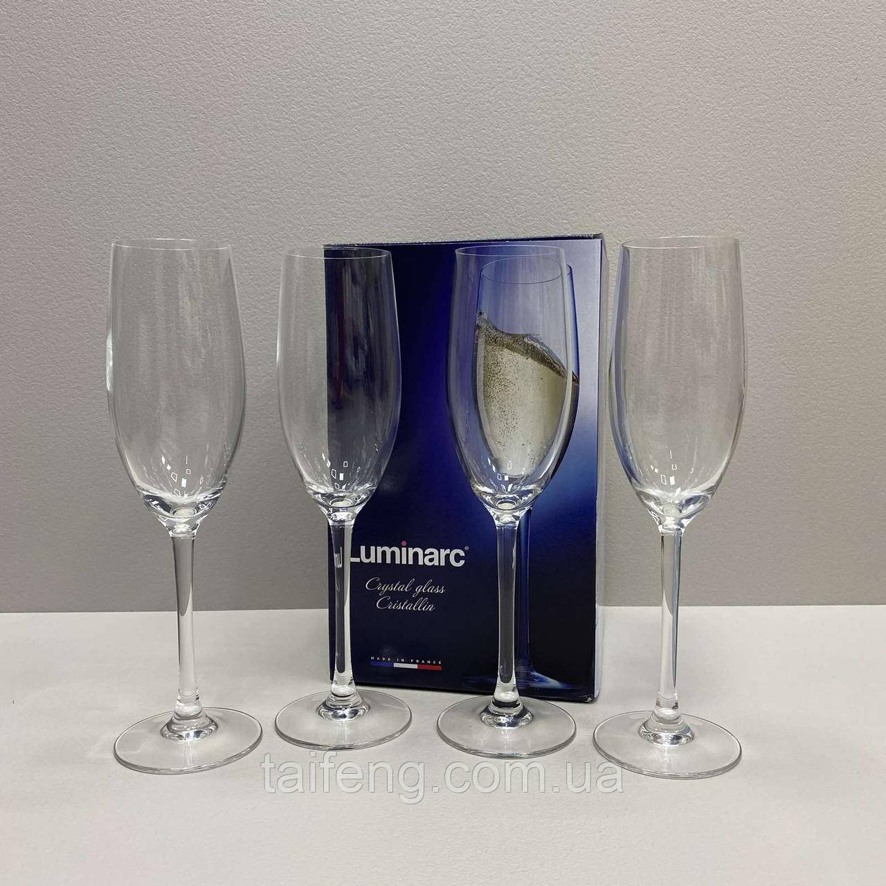 Набір келихів для шампанського 240 мл Luminarc Menades V5994