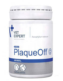 PlaqueOff® Animal (ПлакОфф Енімал) для підтримки здоров'я зубів у собак та котів 20г