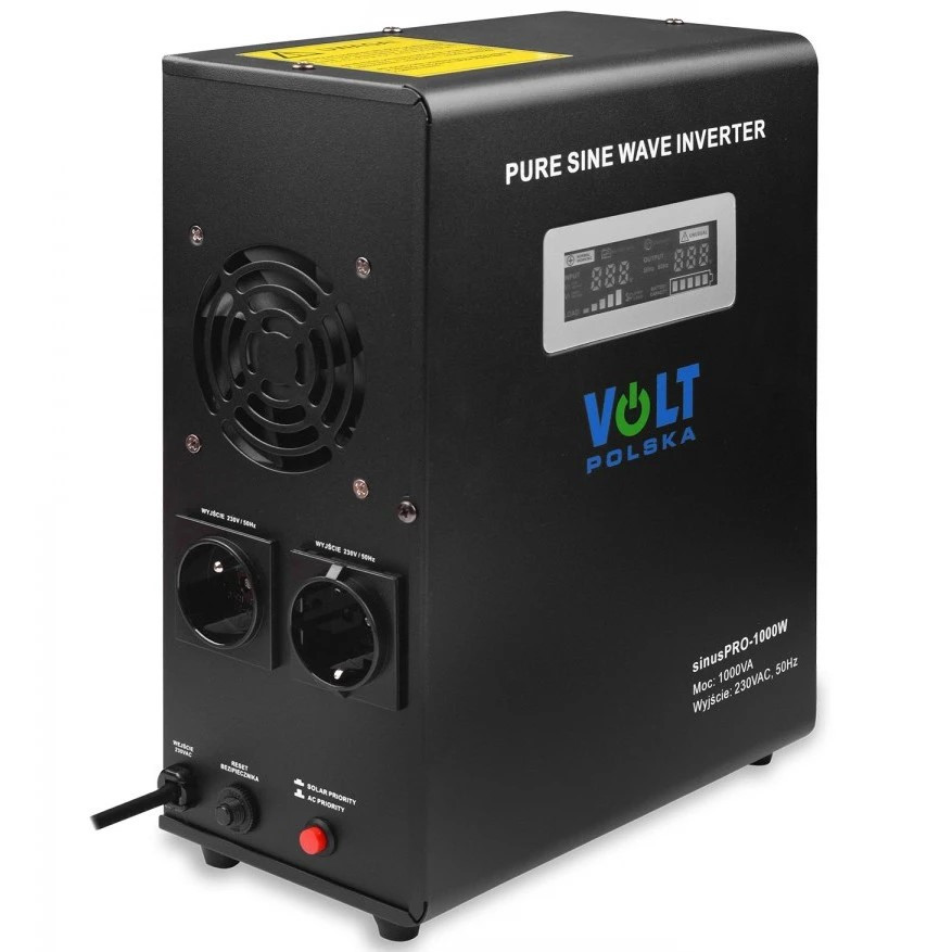 Блок безперебійного живлення 12V-220V 700/1000Вт (UPS) Volt Polska Sinus Pro