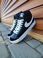 Кроссовки Nike Blazer Mid Black&White 36-45