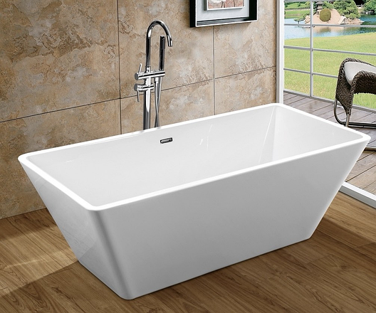 Ванна окремостояча INSANA MIA акрилова 168*75*58cm, фото 1