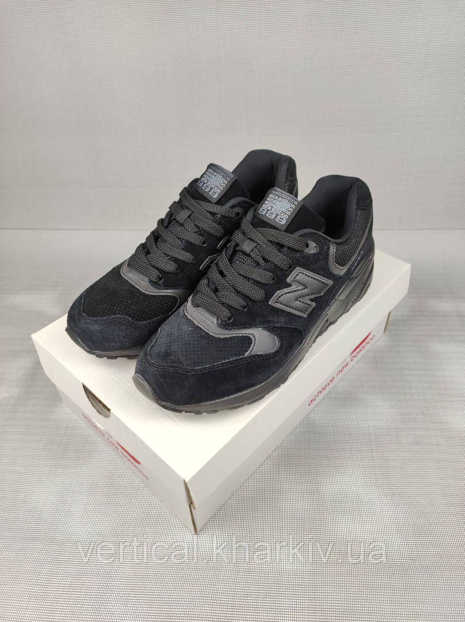 Мужские кроссовки New Balance 999 All Black 41-46 - фото 1 - id-p2066224442