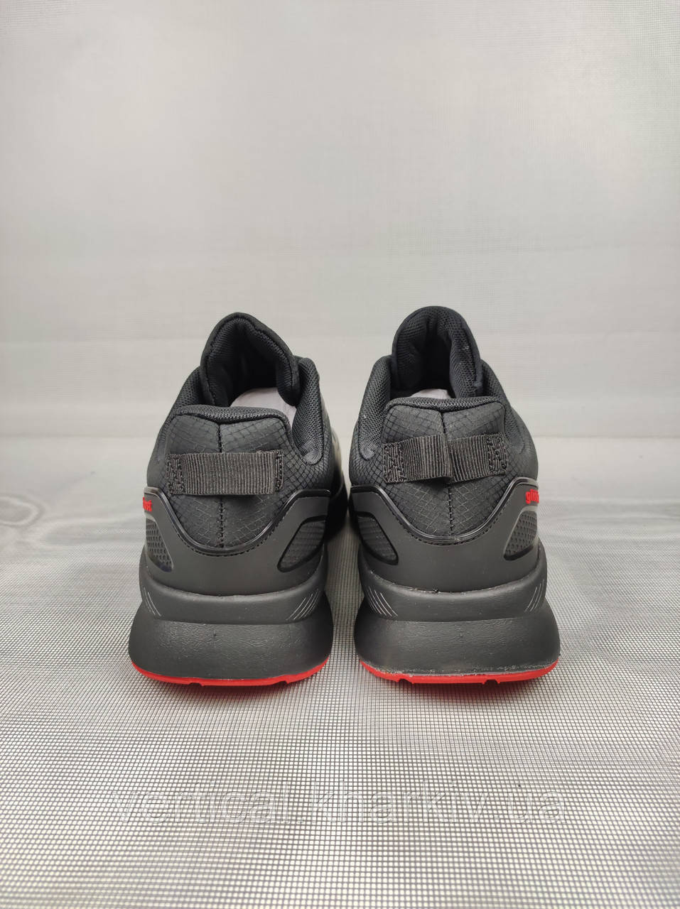 Мужские кроссовки Adidas Glide Black&Red 41-46 - фото 3 - id-p2066224472