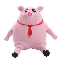 Игрушка антистресс сквиш БОЛЬШОЙ Розовая свинья Pink Pig BIG 50 см BF