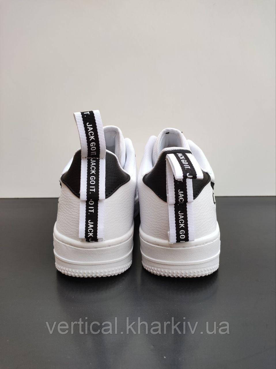 Кроссовки Nike Air Force 1 LV8 White&Black Мужские 41-46 - фото 8 - id-p2066224502