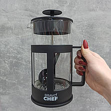 Френч-прес Bravo Chef + мірна ложка 1000 мл (BC-7301-1000), фото 4