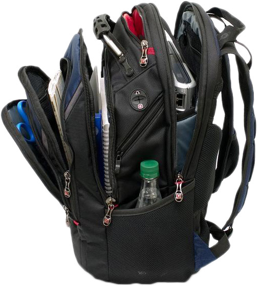 Водонепроницаемый швейцарский рюкзак 8810 школьный для подростков +экшн камера PLC - фото 9 - id-p2066198955