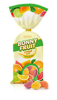 Цукерки желейні Bonny-fruit citrus mix Roshen 200г