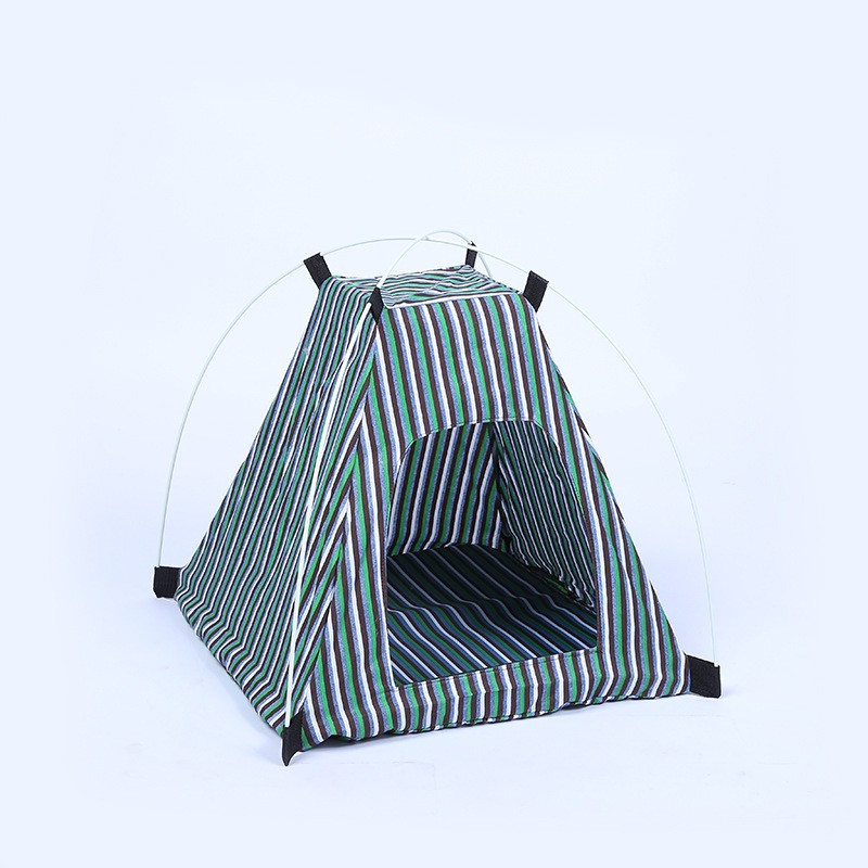 Домик для домашних питомцев Kennel S1 Складная палатка для собак и кошек с мягкой подкладкой Зеленый PLC - фото 5 - id-p2066207673