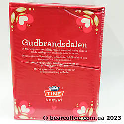 Gudbrandsdalen TINE Norway 1 кг коричневий карамельний сир Гудбрандсдален Норвегія