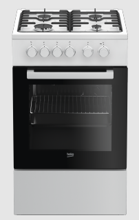 Плита комбінована Beko FSS52020DW, фото 1