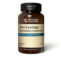 Пастилки с цинком, Zinc Lozenge, Nature’s Sunshine Products,США, 96 жевательных таблеток