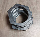 Контргайка (контряща гайка) стальна різьбова Ду-65 (2 1/2") ГОСТ 8968-75 фітінг для труб, фото 2