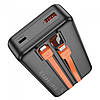 Зовнішній акумулятор Power bank HOCO J119A 20000 mAh PD22,5W + швидке заряджання батарея заряджання Чорний, фото 4