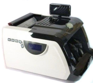 Машинка счетная для банкнот UV-MG-6200 счетчик купюр с ультрафиолетовым и магнитным сканером PLC - фото 5 - id-p2066199104