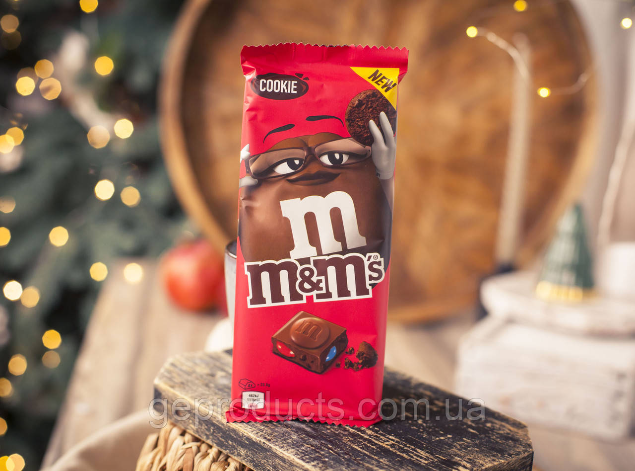 Шоколадка 🍫 M&M's Cookie 165 гр. Німеччина