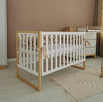 Дитяче ліжко Lux-12 білий/бук