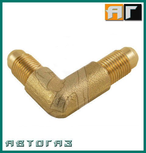 Коліно сполучне 6мм. M10x1.0 / M10x1.0