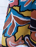 Шарф жіночий плісе весна-осінь Без бренду 156х70 см Різнокольоровий, фото 8