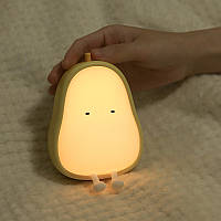 Детский светодиодный ночник H-L-16 Груша беспроводная настольная лампа светильник