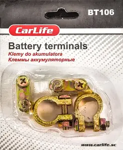 Клеми акумуляторні CarLife 2 шт ( BT106)