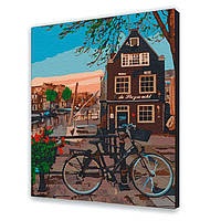 Картина по номерам ArtCraft "Кафе в Амстердаме" 40*50 см 10580-AC