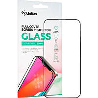 Защитное стекло для IPhone 15 Plus (Gelius Full Cover Black) высокая чувствительность экрана