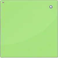 Скляна магнітно-маркерна дошка зелена 45x45 см