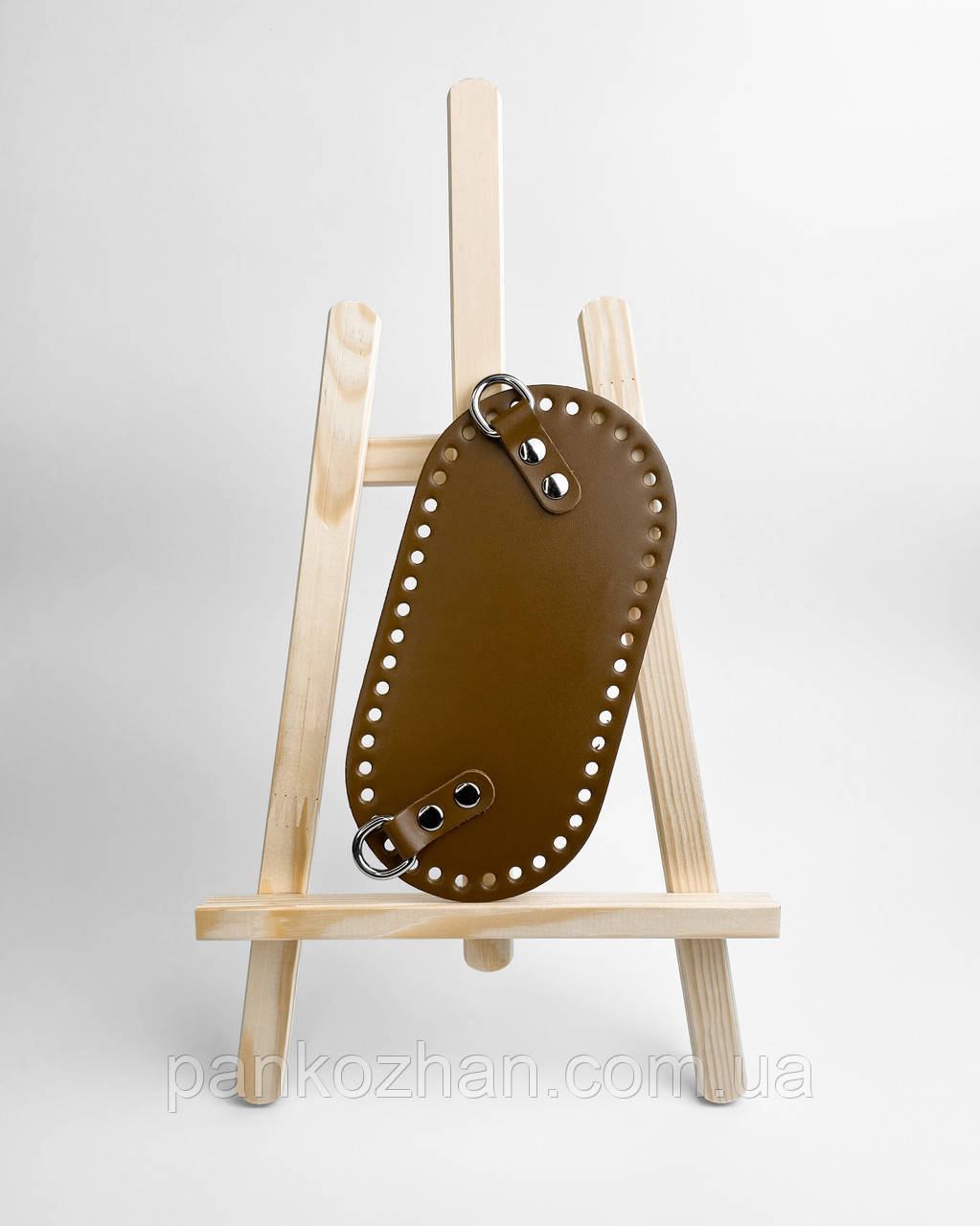 Дно рюкзака 20х10см, з шльовками, форма овал (колір будь-який з палітри), фото 1